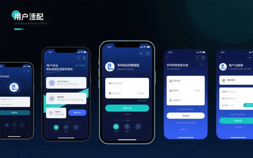 多设备适配的注册流程示意,用户友好界面